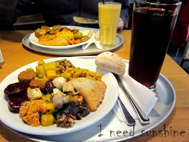 London Tipps: Vegetarisch Essen gehen in London. Meine Veggie Restaurant Empfehlung für London.
