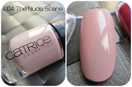 Catrice Nagellack The Nude Scene im Test Swatch