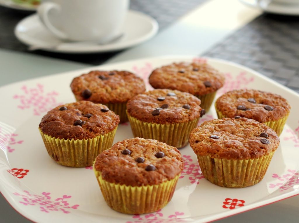 Muffin Rezept ohne Ei - Schoko-Joghurt-Erdbeer-Muffins