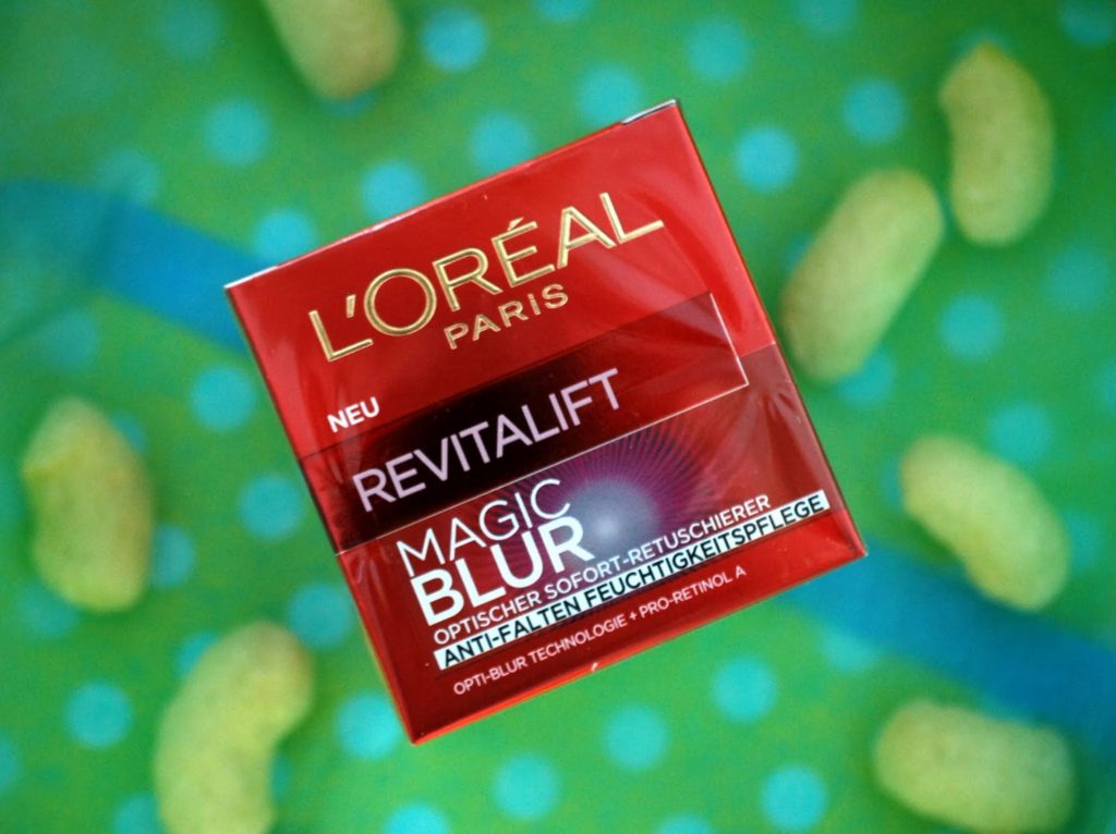 dm Lieblinge Box Juni 2014 Inhalt L'Oreal Paris Revitalift Magic Blur Anti-Falten-Tagespflege