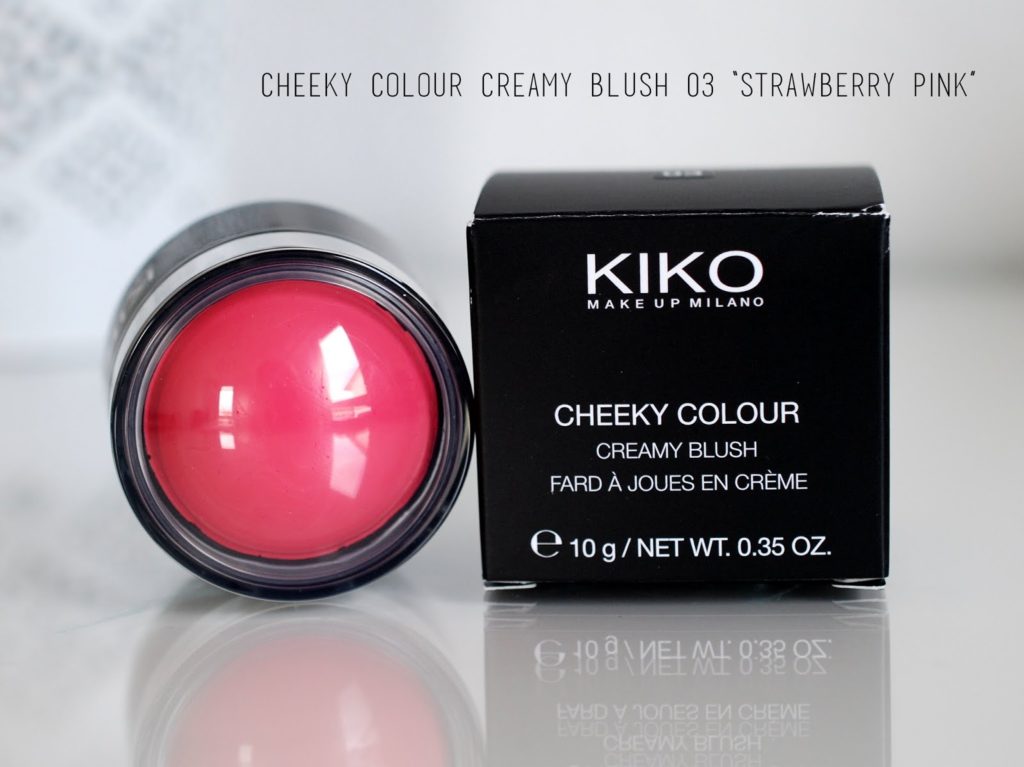 KIKO Cheeky Colour Creamy Blush 03 Strawberry Pink