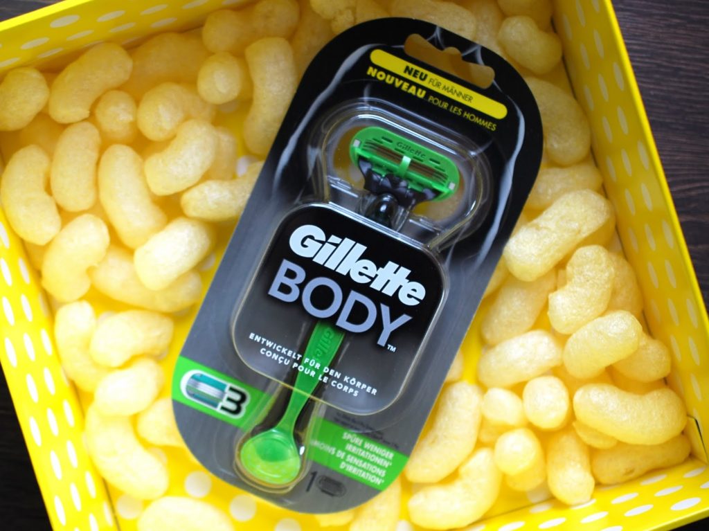 dm Lieblinge Box Juli 2014 Inhalt: Gillette Body Rasierer für Männer