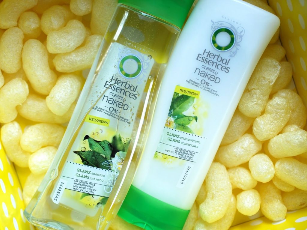 dm Lieblinge Box Juli 2014 Inhalt: Herbal Essences clearly naked Glanz Shampoo und Spülung