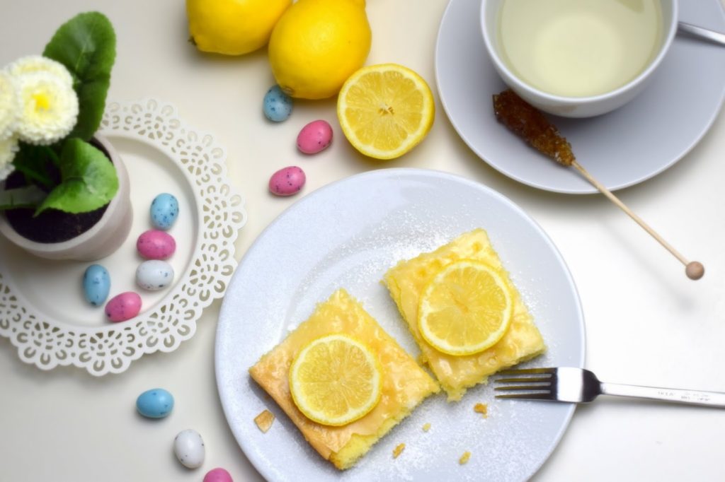 Blogger Ostereiersuche: Zitronen-Blitzkuchen