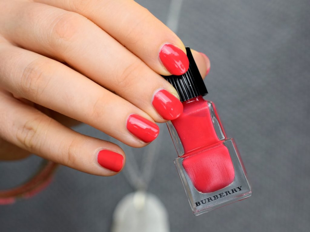 Burberry Bright Coral Red