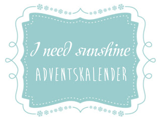 I need sunshine Adventskalender 2015