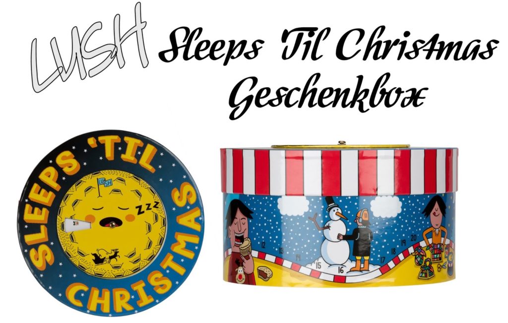 Adventskalender Gewinnspiel Türchen #2 mit Lush Sleeps 'Til Christmas Geschenkbox
