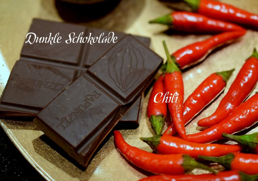 Top 10 Mood Foods Dunkle Schokolade Chili