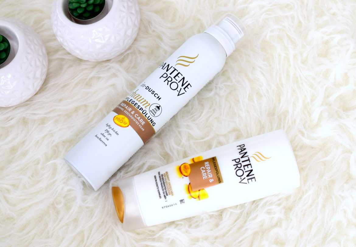 Review zur Pantene Pro-V Pflegespülung für trockenes Haar.