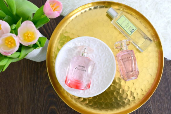 Meine Top 3 Frühlingsdüfte 2016. Leichte und blumige Parfums für den Frühling von Shiseido und Elie Saab. Spritziges Zitrus Parfum von Laura Mercier