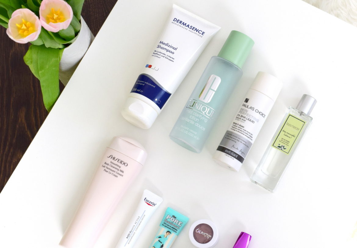Beauty Favoriten im Mai mit Dermasence, Clinique, Paula's Choice und Shiseido