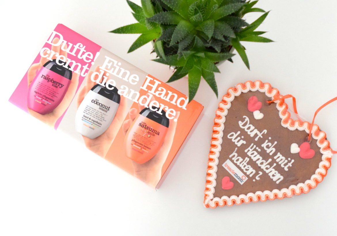 treaclemoon Handcreme Testbericht und Erfahrung zu den drei neuen Sorten Raspberry, Coconut und Satsuma