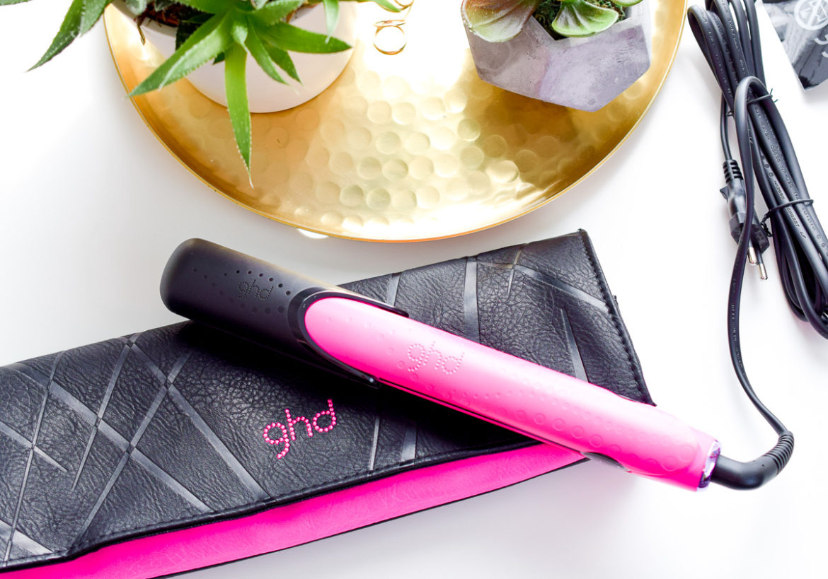ghd V Gold Electric Pink Styler Look Good Feel Better Programm 10 Euro Spende pro Kauf an Krebspatientinnen dicke lockige Haare glätten