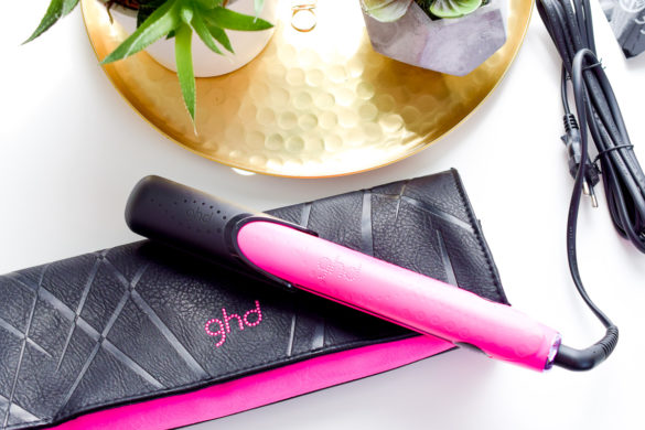 ghd V Gold Electric Pink Styler Look Good Feel Better Programm 10 Euro Spende pro Kauf an Krebspatientinnen dicke lockige Haare glätten