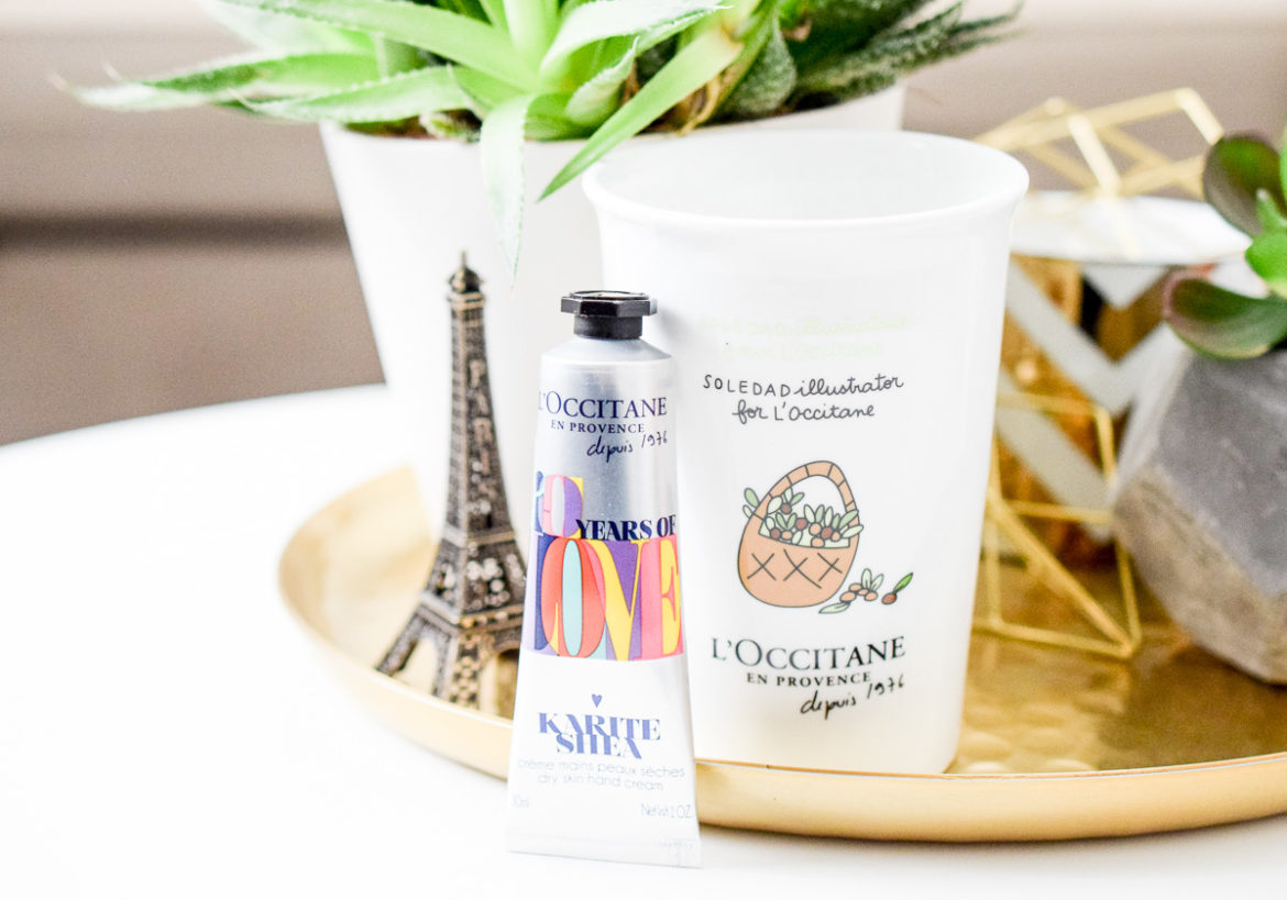Gewinnspiel Beautyblog L'Occitane Gratis-Aktion Handcreme und Becher Cocooning Duo beim Einkauf kostenlos dazu