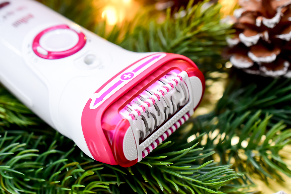Braun Silk-épil Rasierer für langanhaltend glatte Beine Weihnachtsgeschenk für Mütter die im Bad Zeit sparen wollen 