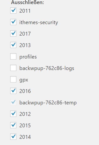 BackWPup Plugin: Einstellungen WordPress Backup Tipps