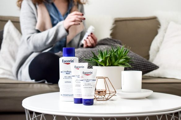 Eucerin: Juckt mich nicht! Mit Eucerin Urea Repair Hautpflege Urea Repair Plus 10% Haut Lotion gegen trockene juckende und spannende Haut im Winter