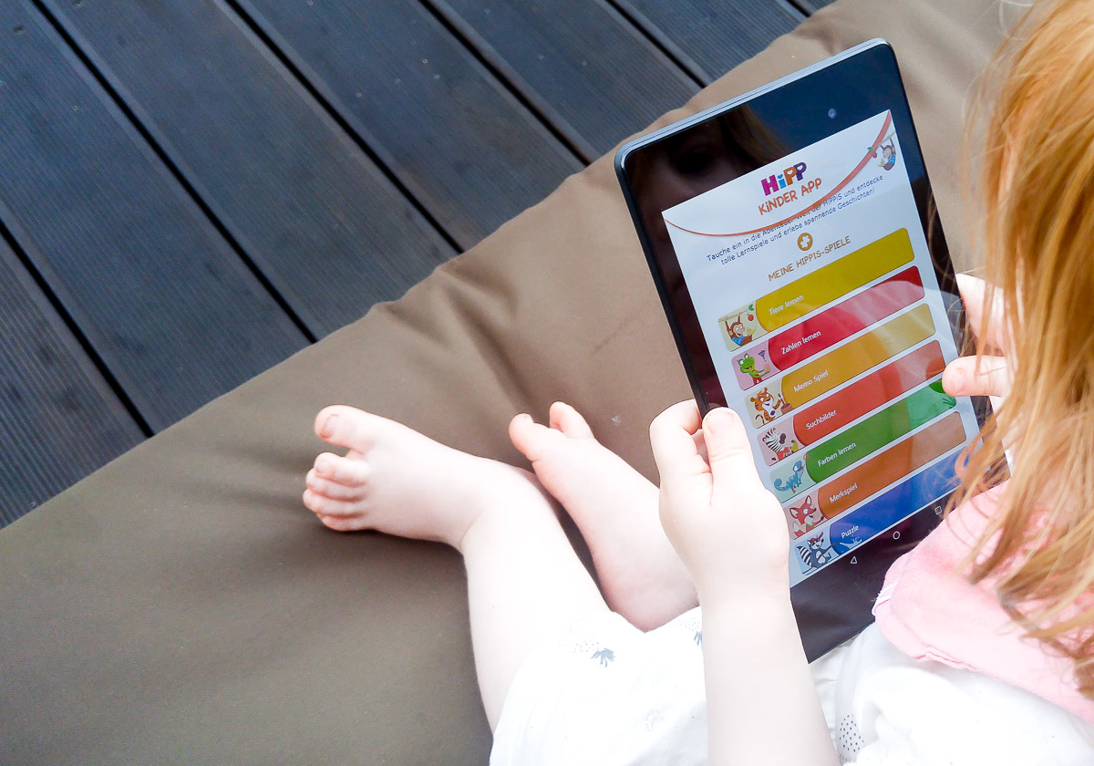 HiPP Kinder App für Kleinkinder im Test I need sunshine Mamablog