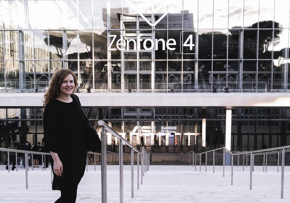 ASUS ZenFone 4 Selfie Pro Smartphone beim Launch Event in Rom und Fotografie Tipps für bessere Selfies und Handy Bilder