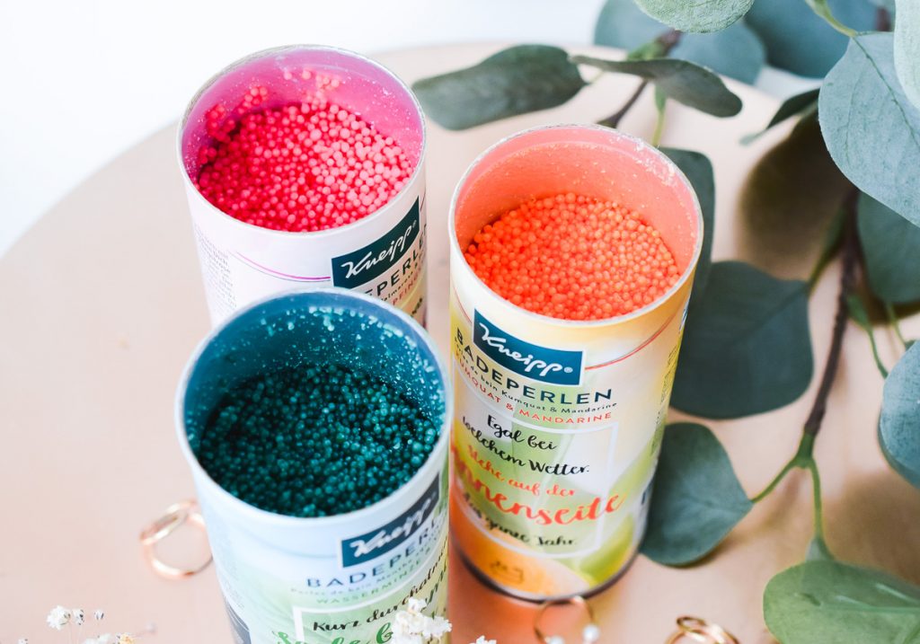 Kneipp Badeperlen neu im Test Anwendung