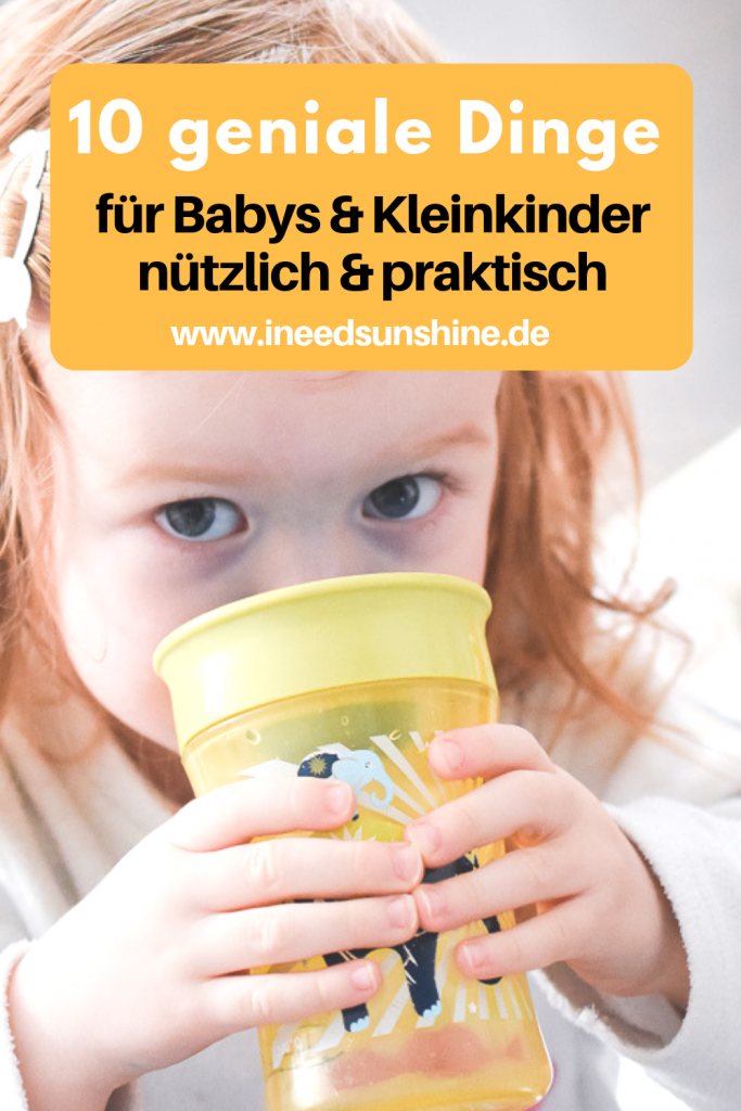 Praktische Dinge Babys und Kleinkinder nützliche Helfer Familienleben im Alltag mit Kindern auf Mamablog I need sunshine