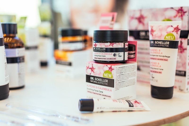 Beautypress Naturkosmetik Bloggerevent Köln Flora "Green Cosmetics" April 2018 alle Marken Beautyblogger Event Dr. Scheller