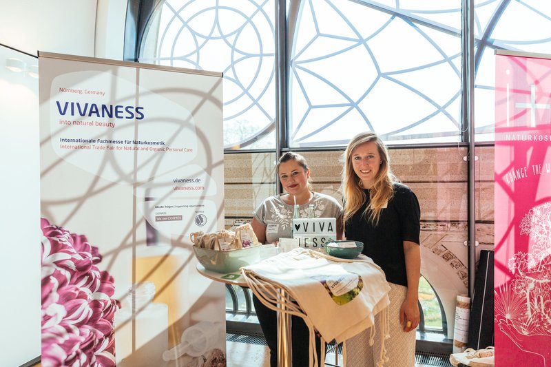 Beautypress Naturkosmetik Bloggerevent Köln Flora "Green Cosmetics" April 2018 alle Marken Beautyblogger Event Vivaness