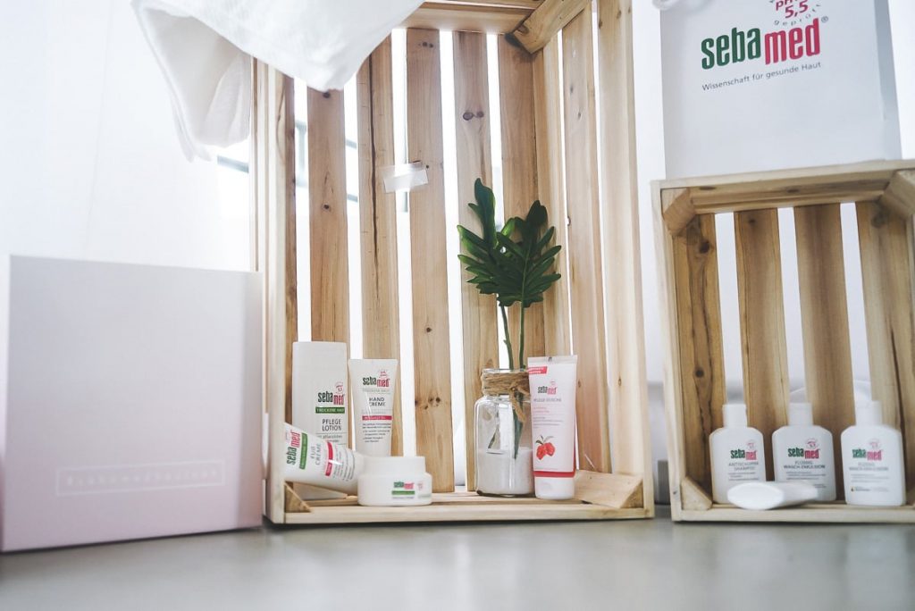 Sebamed Kosmetik beim Beautypress Event Leinen Los in Köln