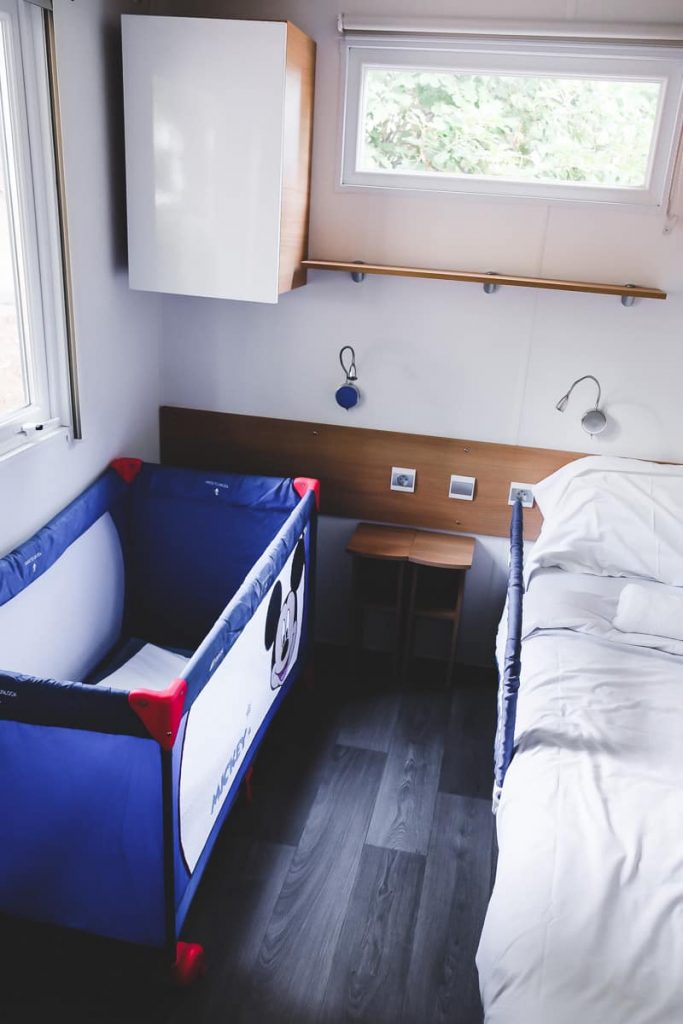 Erfahrungen mit dem Eurocamp Luxus-Mobilheim Aspect und Bilder vom Kinderzimmer mit Hochbett in Südfrankreich auf Mamablog I need sunshine