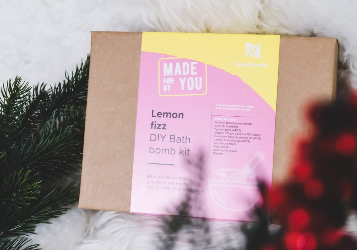 Naissance Lemon Fizz Badebomben zum Selbermachen