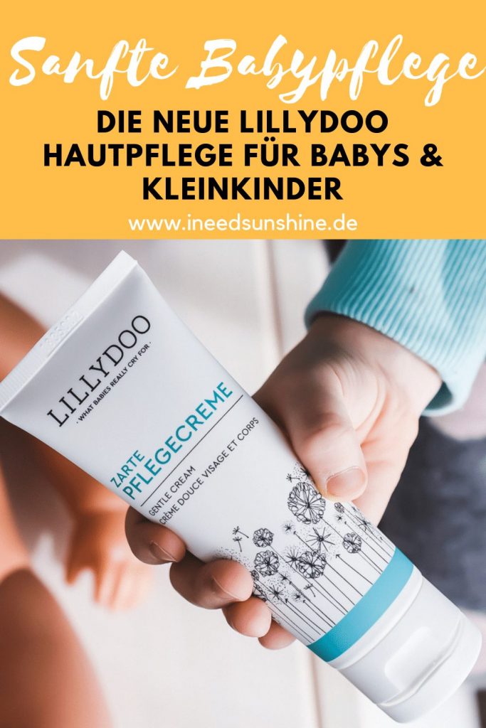 LILLYDOO Zarte Pflegecreme und Mandelöl für Babys und Kleinkinder im Test mit Erfahrungen und Tipps auf Mamablog I need sunshine