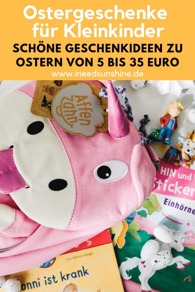 Kleine Ostergeschenke für Kinder und Kleinkinder zu Ostern schenken Ideen und Tipps auf Mamablog Ineedsunshine