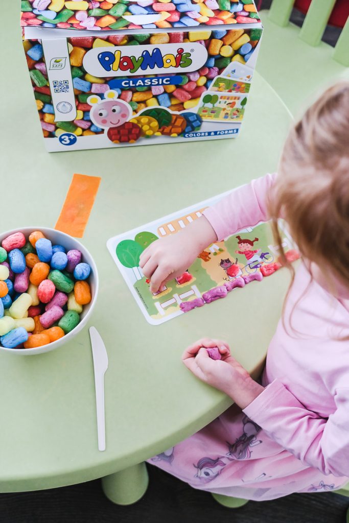 Geschenkideen Kinder basteln mit Playmais Erfahrungen auf Mamablog Ineedsunshine