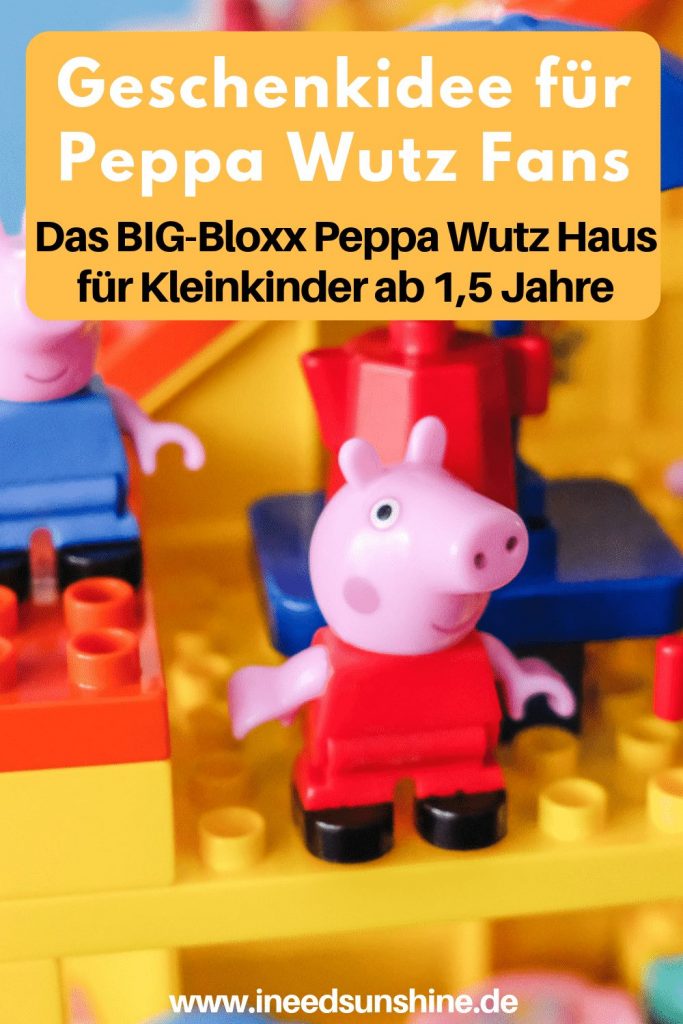 Big Bloxx Pig Peppas House Peppa Wutz Haus Erfahrungen Testbericht auf Mamablog Ineedsunshine