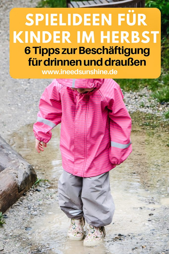 Spielideen Herbst Kinder Empfehlungen auf Mamablog Ineedsunshine