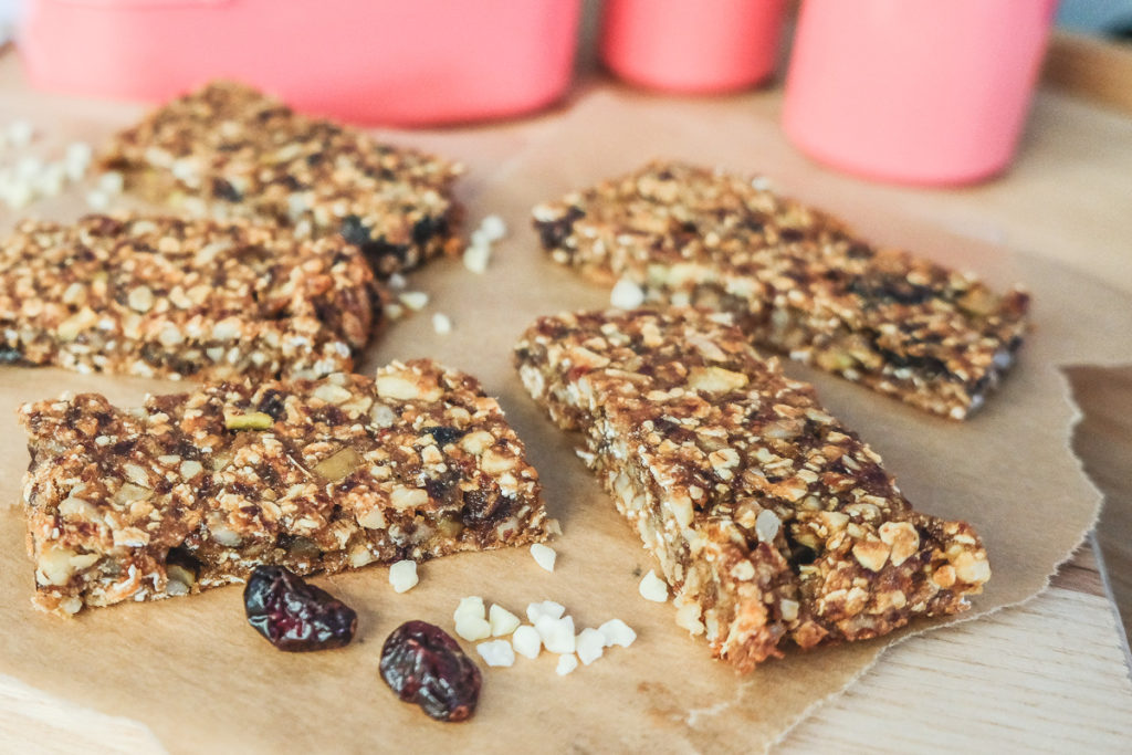 Selbstgemachte Müsliriegel Rezept