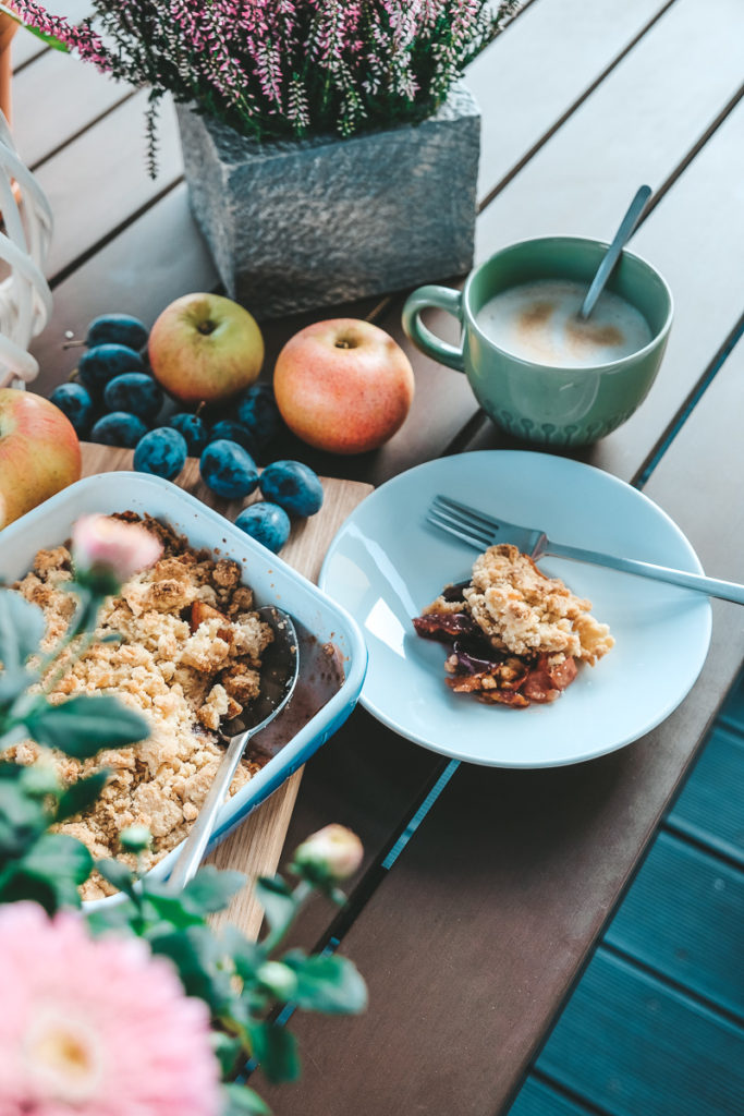 Crumble Rezept einfach und schnell