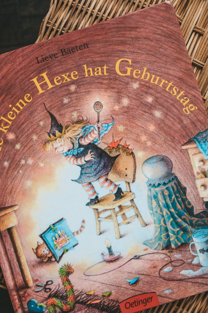 Die kleine Hexe hat Geburtstag Lieve Baeten Geschenkidee für Kinder