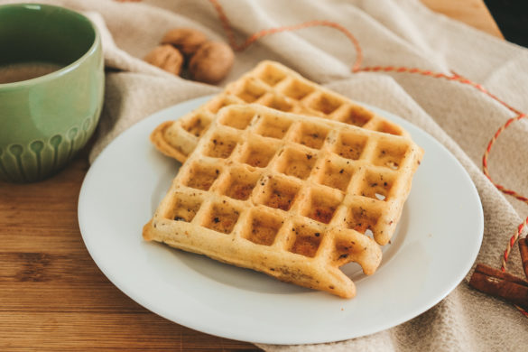 Haselnuss Waffeln Rezept für Kinder