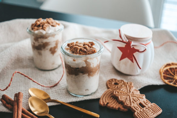 Spekulatius Nachtisch Dessert Creme