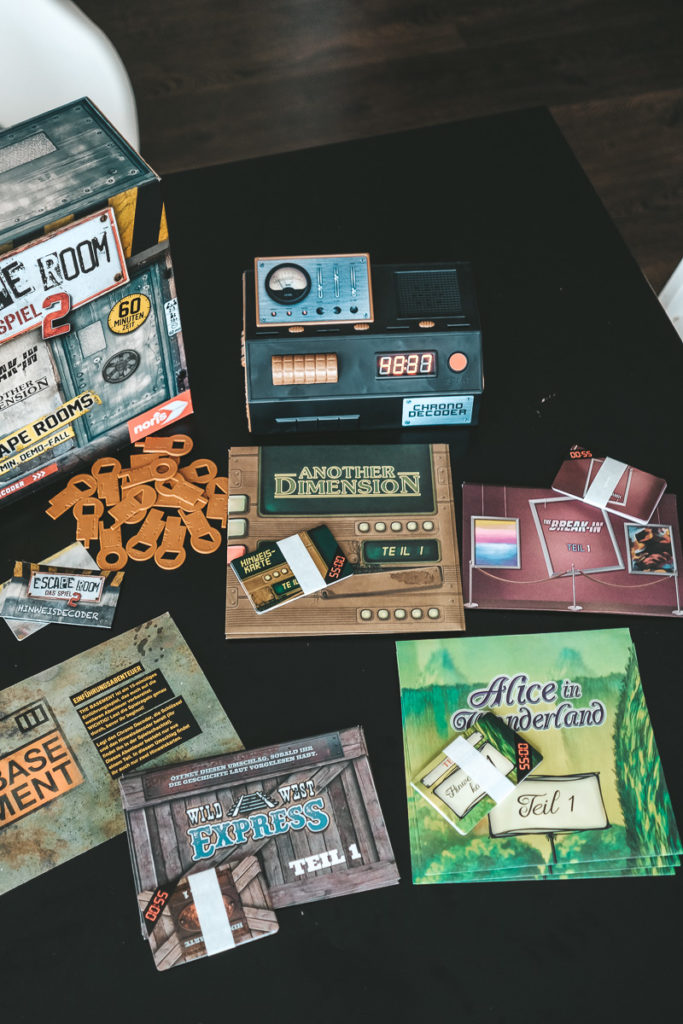 Spieleabend Tipp Escape Room Spiel für Zuhause