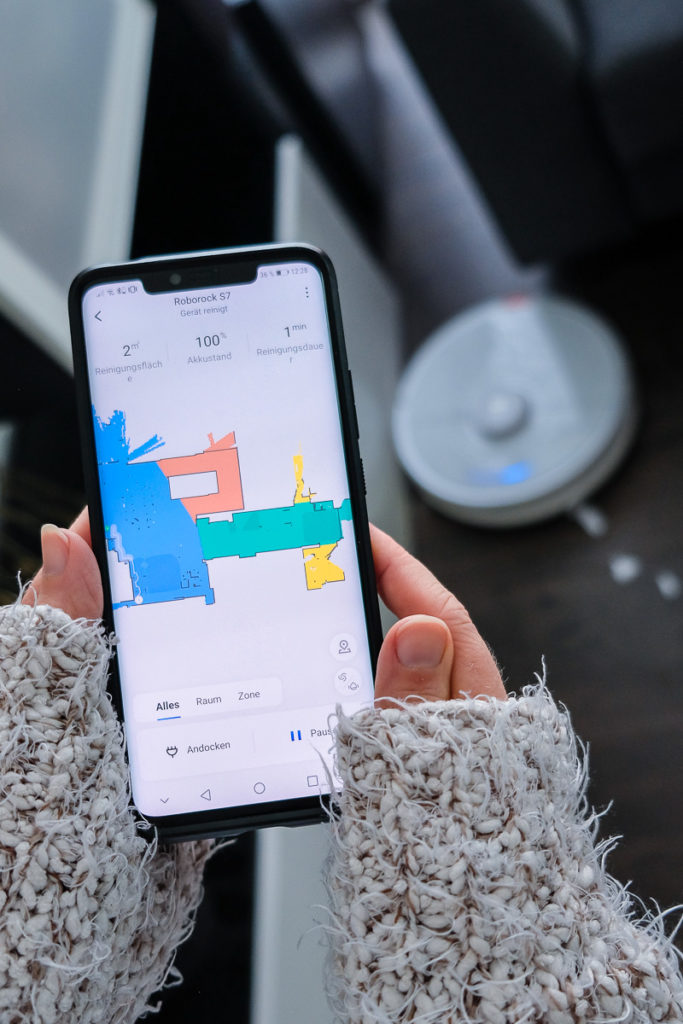 Roborock S7 im Test Kartenspeichermodus