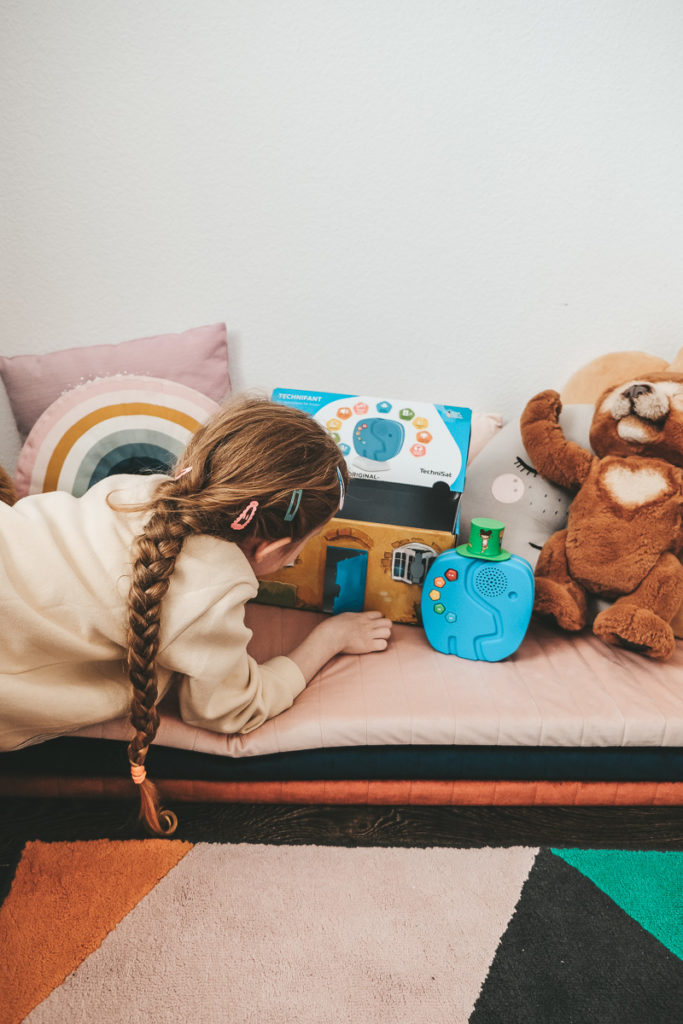 Weihnachtsgeschenk für Kinder ab 3 Jahren Technifant