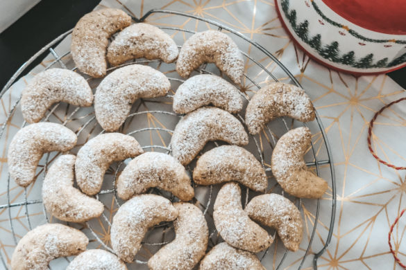 Vegane Vanillekipferl Rezept schnell und einfach