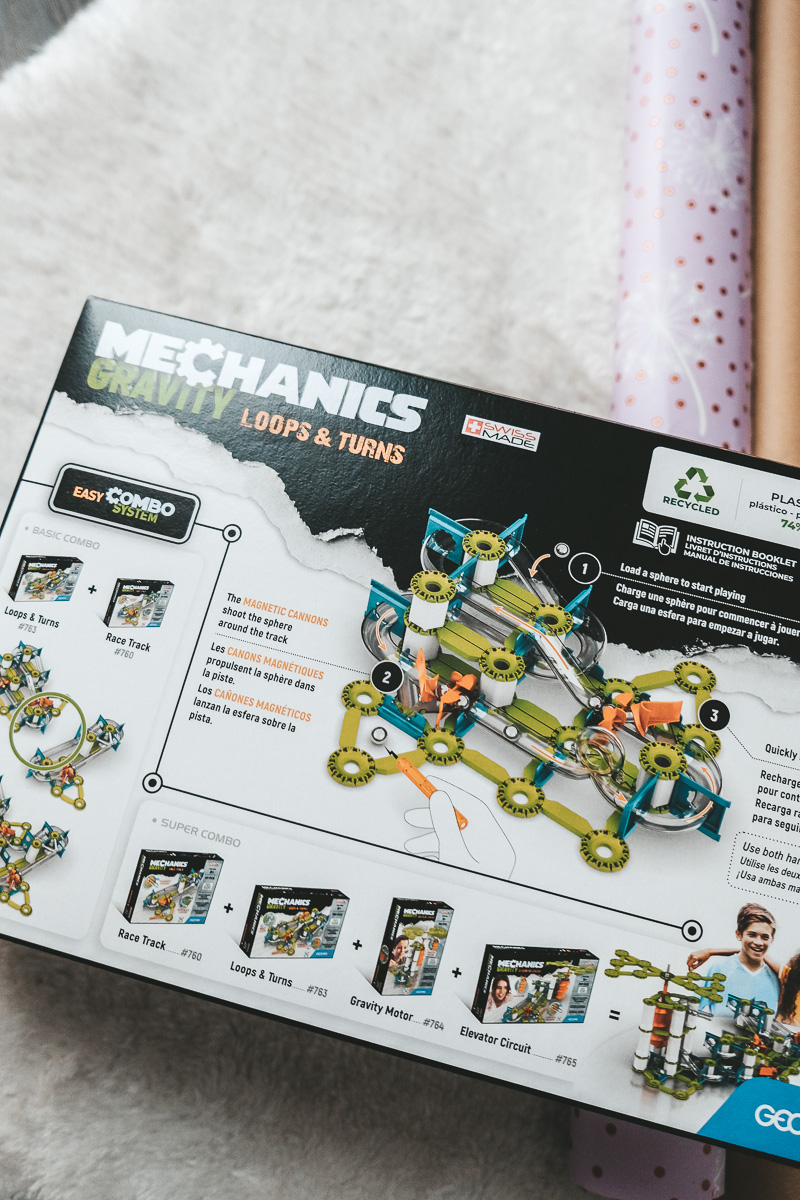 Geomag Mechanics Gravity Loops and Turns Test