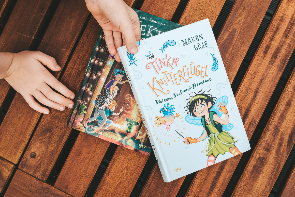 Kinderbuch Tinka Knitterfluegel Buchempfehlung für Kinder ab 7 Jahren 