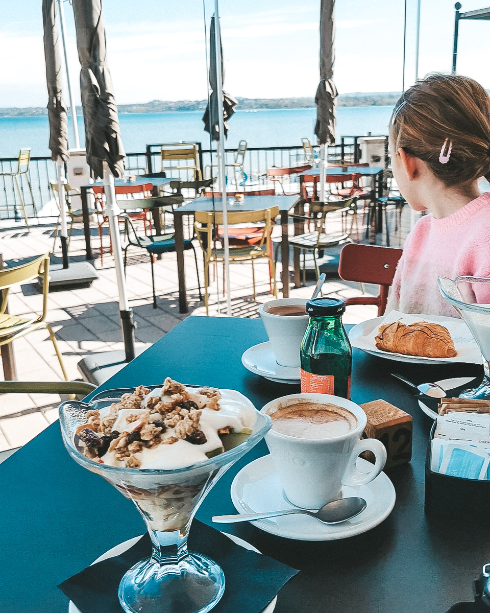Frühstück Camping Bergamini Gardasee Erfahrungsbericht
