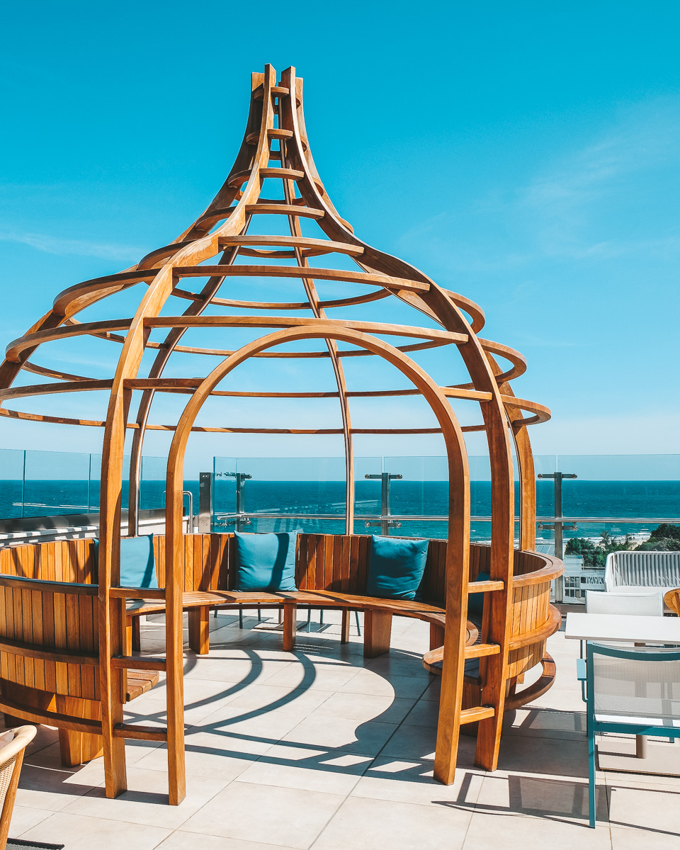 Albena Bulgarien Maritim Hotel Amelia Dachterrasse