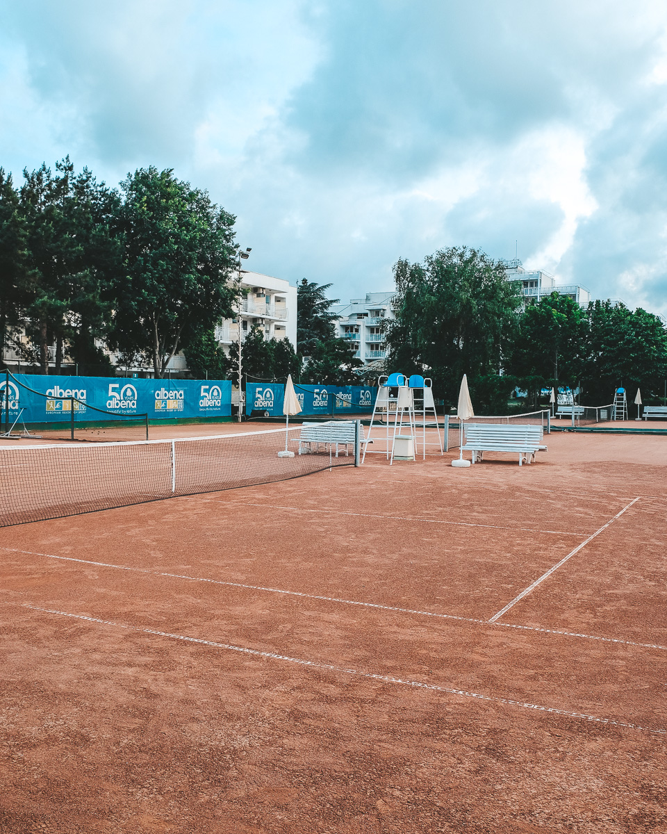 Albena Bulgarien Tennis spielen